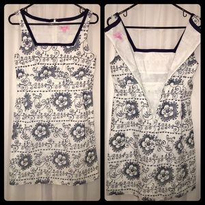 Rare {Lilly Pulitzer} Embroider White Shift size 6